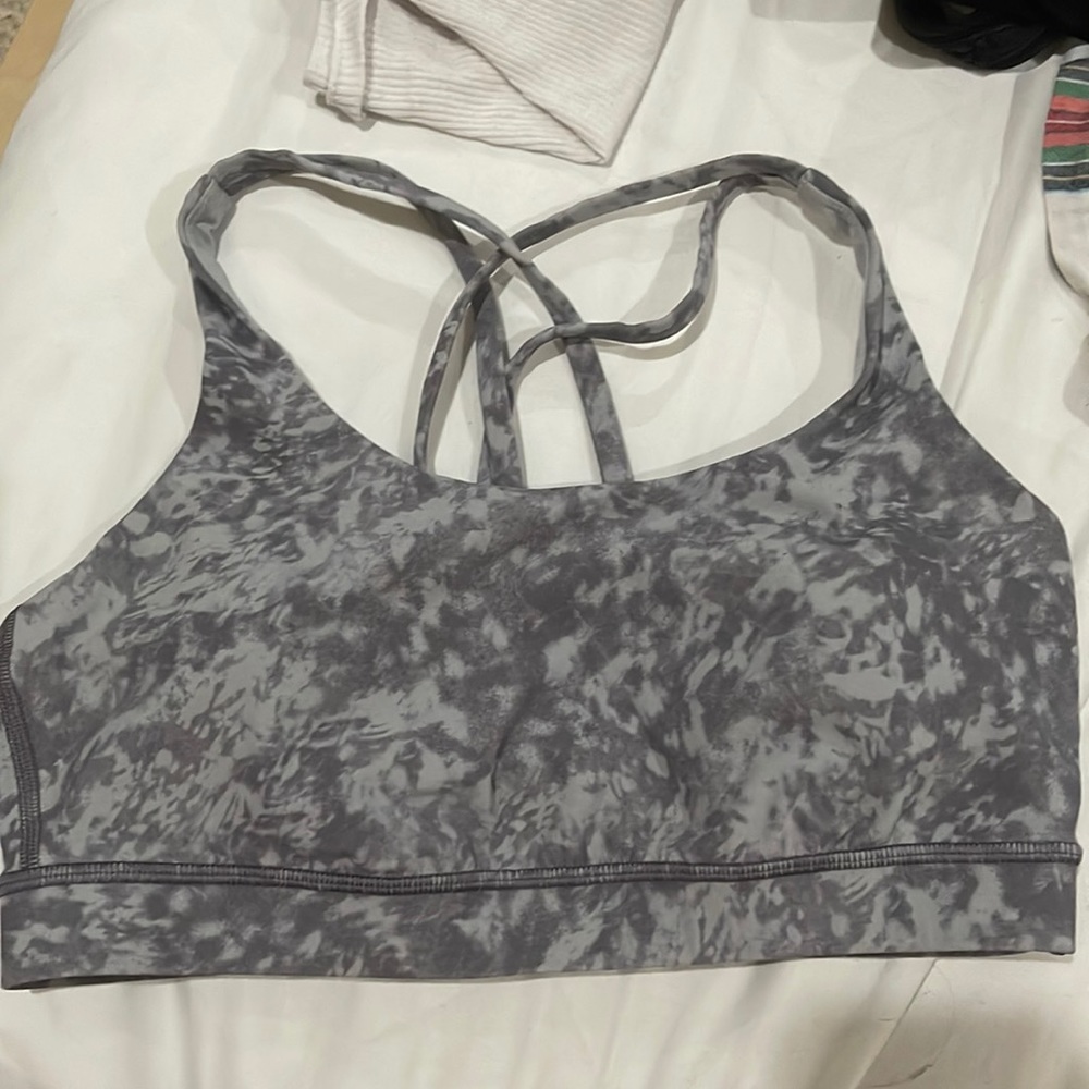 Lululemon tie dye sports bra size 10